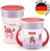 NUK Magic Cup & Mini Magic Cup Learning Duo 360° Leak-Proof 6+ Months Red view 7