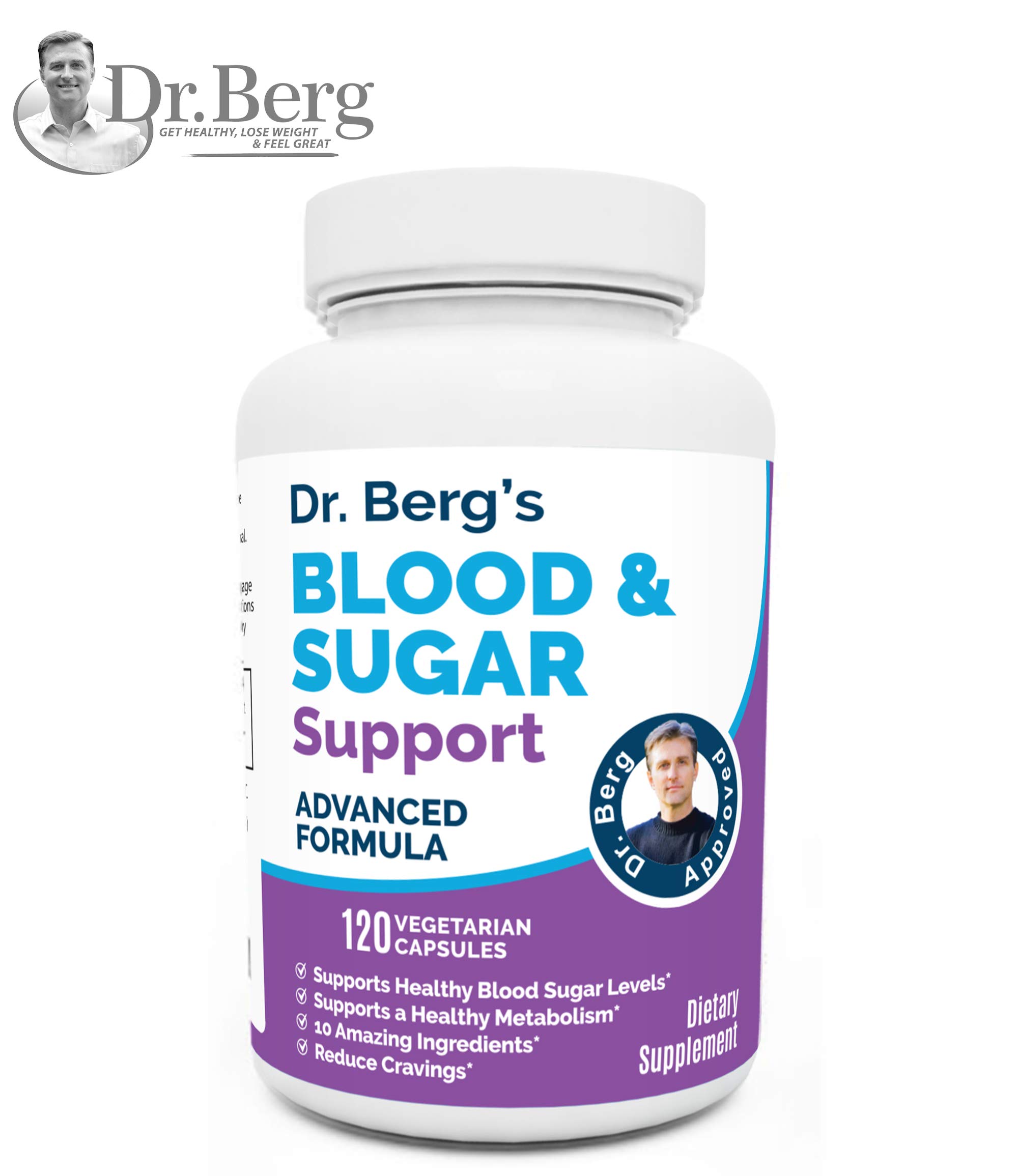 Dr. Berg’s Healthy Blood Sugar Support Supplements 10 Powerful