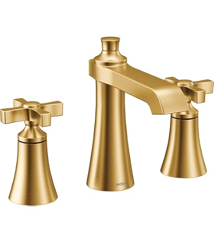 Moen Genta LX 18-Inch Bronzed Gold Modern Towel Bar – Single Wall Mount, Coordinates With Genta Collection, ADA Compliant