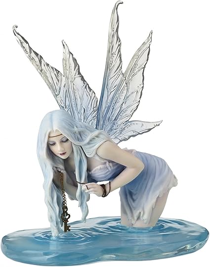 Figurine De Fee Elfe Fishing For Riddles La Fee Cherche Des Reponses Dans L Eau Pour Resoudre L Enigme Selina Fenech 13 Cm Amazon Fr Cuisine Maison