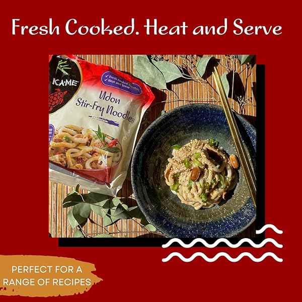 KA ME NOODLE STIR FRY UDON, 14.2 OZ