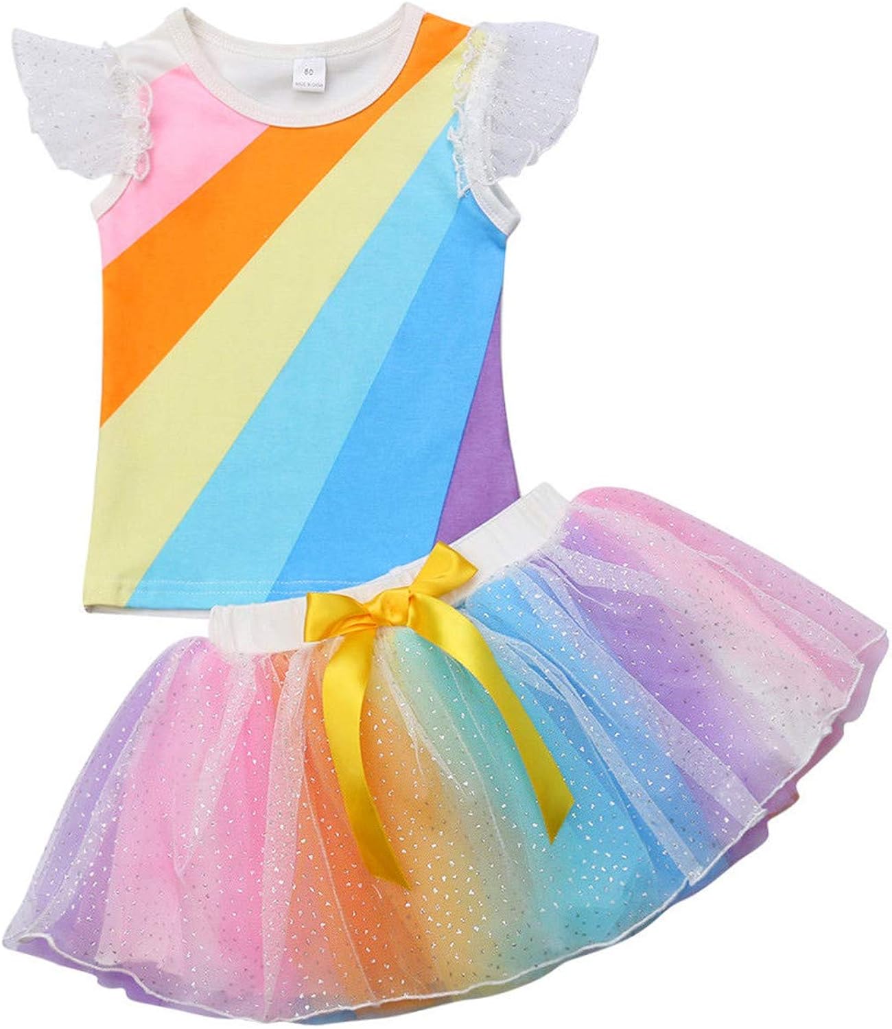 rainbow baby sleepsuit