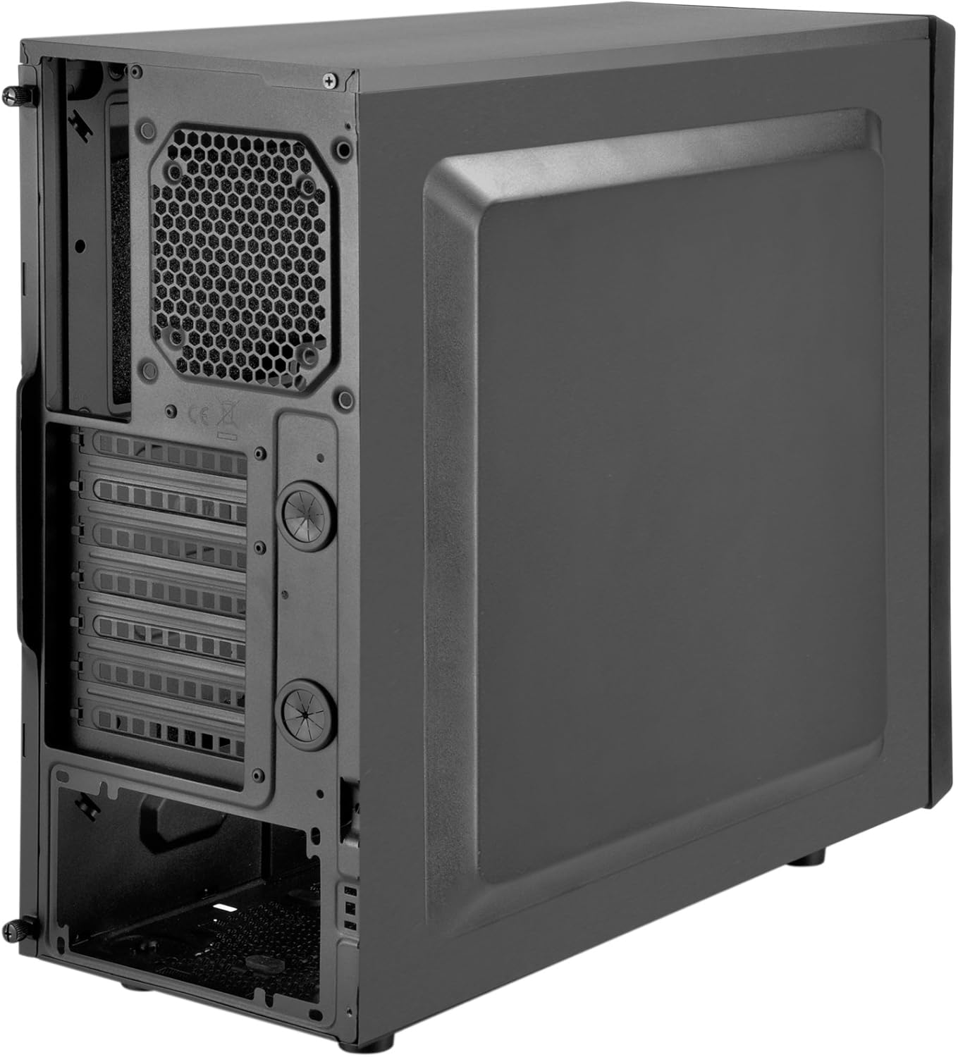 Amazon Com Silverstone Micro Atx Mid Tower Computer Case With Foam Padded Side Panel Cases Ps11b Q Computers Accessories