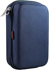 Navitech Dark Blue Travel Hard Case Cover for Vtech Kidicom Advance Learning view 3