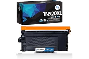 TN920XL TN920 Toner Cartridge for Brother TN920 TN-920 TN920XL TN-920XL Black High Yield (with Chip) Compatible with Bother H