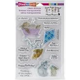 Stampendous Clear Stamp, Hoppy Moments