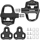 MZYRH Road Bike Pedals,Lightweight Road Cycling Pedals Cleats Set Clipless Pedals Compatible with Look KEO System