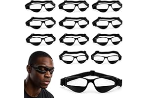 Liberty Imports 12 Pack Basketball Dribbling Goggles Adjustable Sport Training Glasses Aid for Team Training Aid Basketball E