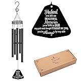 Memorial Wind Chimes for Loss of Husband Sympathy