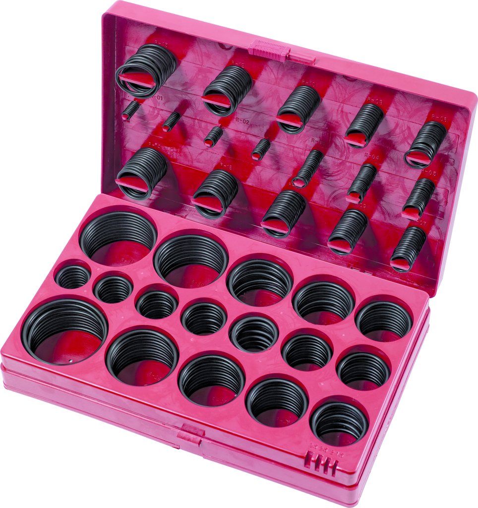 KS Tools 970.0350 SAE O-rings assortment, 1/8"-2", 407 pcs