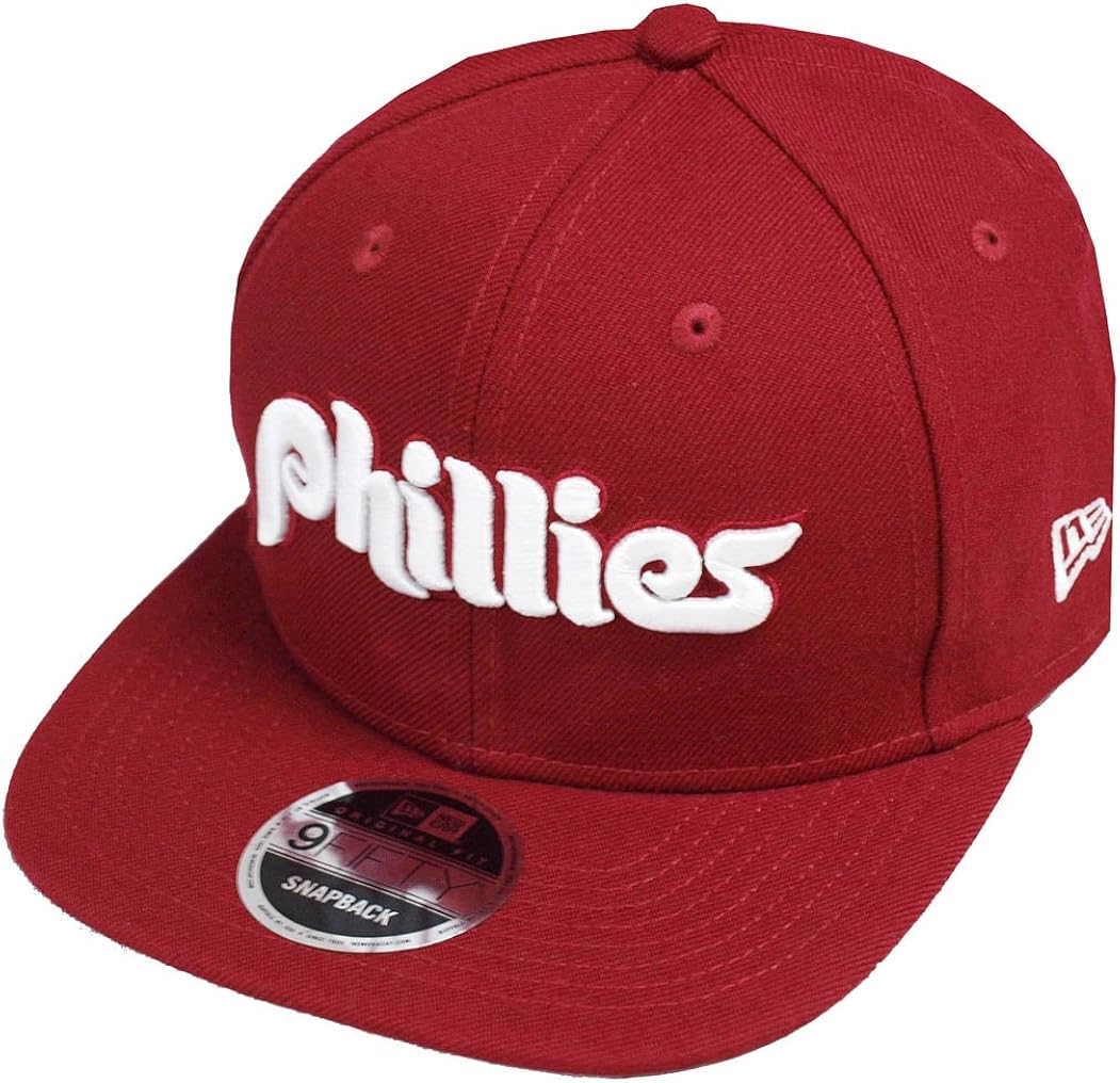 New Era Philadelphia Phillies Cooperstown Classics Snapback Cap Maroon