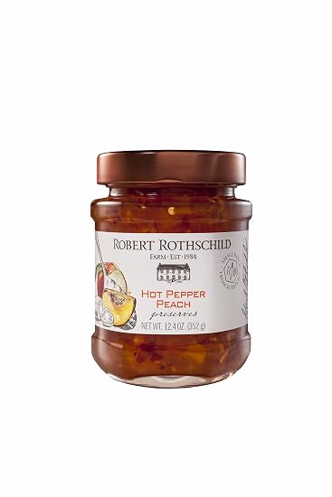 Robert Rothschild Farm Hot Pepper Peach Preserves 12.4 oz
robert