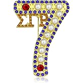 Keeblon Sigmaa Gamma Rho Gift for Women SGR Brooch Pin 1922 Greek Sorority Paraphernalia Brooch Sisterhood Jewelry for Soror