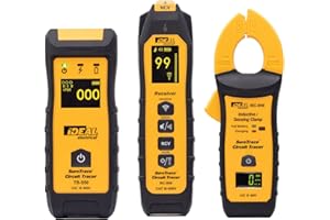 IDEAL INDUSTRIES Ideal Electrical SureTrace Pro Circuit Tracer (61-950) 0-600 Volts AC/DC with Built-in Continuity Test, Amperage and Voltage Measurement, and Receptacle Testing — Find Breakers, Faults, and More