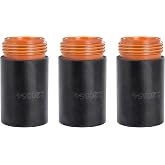 KEMAO 220854 Retaining cap, 3Pcs, Fit for PMX 45XP/65/85/105 Plasma Cutting Torch Consumable