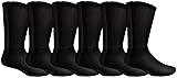 Yacht & Smith 6 Pairs Men Value Pack of Ring Spun