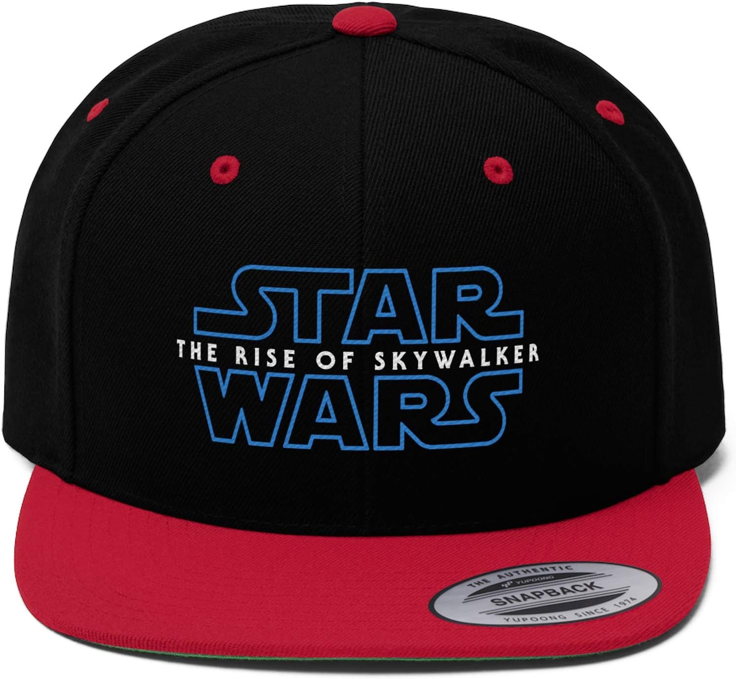 Star Wars The Rise of The Skywalker Flat Bill Hat for Men and Women | Pew Wars Funny Star Noises Sci-fi Space Science