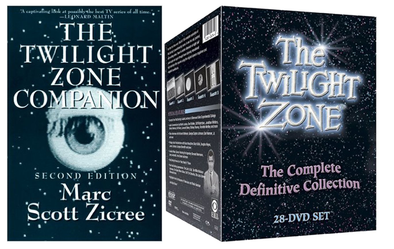 The Complete Twilight Zone Definitive 28DVD Set with Twilight Zone Companion Book