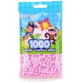 Perler Beads Fuse Beads for Crafts, 1000pcs, Light Pink, Small