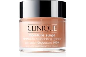 Clinique Moisture Surge 100H Auto-Replenishing Hydrator Oil Free Face Moisturizer With Hyaluronic Acid For All Skin Types | H