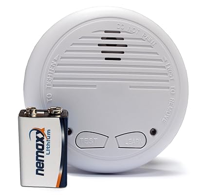4 x detector de humo - detector de humos con batería de litio ({10