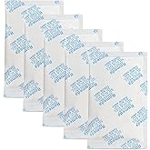 15 Pcs 20 Gram Silica Gel Packs, Transparent Desiccant, Desiccant Packets for Storage, Moisture Packs for Spices Jewelry Shoes Boxes Electronics Storage