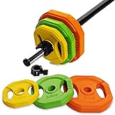 AmStaff Fitness Cardio Body Pump Set, Adjustable Barbell Weight Plates for Home & Gym Workout (available in plate and set)
