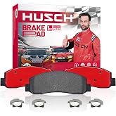 HUSCH Rear Ceramic Brake Pads Kit Fit For INFINITI EX35, For EX37, For FX35 | For Nissan 350Z, For 370Z , For Altima, For Juke, For LEAF, For Infiniti G35, For G37, For M35h, For Q40/ Q50/ QX50/ QX70