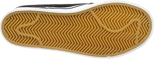 nike sb janoski black & gum skate shoes