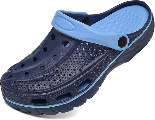 Amazon.com | ChayChax Unisex Garden Clogs Casual Beach Slippers Slip-On Mules Shoes Indoor 