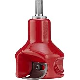 Lumberjack Tools Tenon Cutter for Log Furniture, 1" Diameter, Home Series Powder Coated Die Cast Aluminum Body, 1/2" Shank, Dual Blades Create a Radius Shoulder Profile, DIY Made in USA