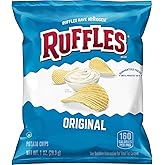 Ruffles Original Potato Chips, 1 Ounce (Pack of 40)