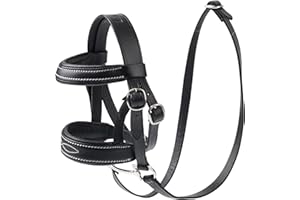 LeMieux Toy Pony Bridle - Black Leather - Suitable for Ages 8 Years +