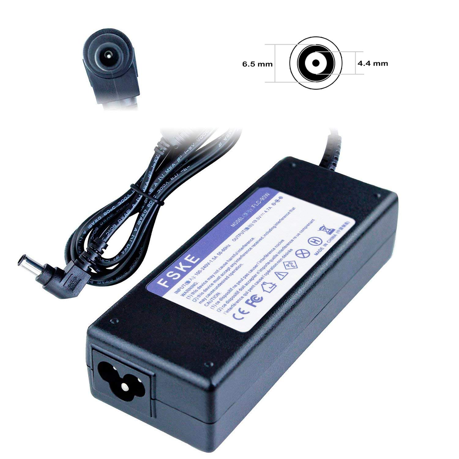 FSKE® 19.5V 4.7A 90W Laptop Charger For SONY Vaio: Amazon.co.uk: Electronics