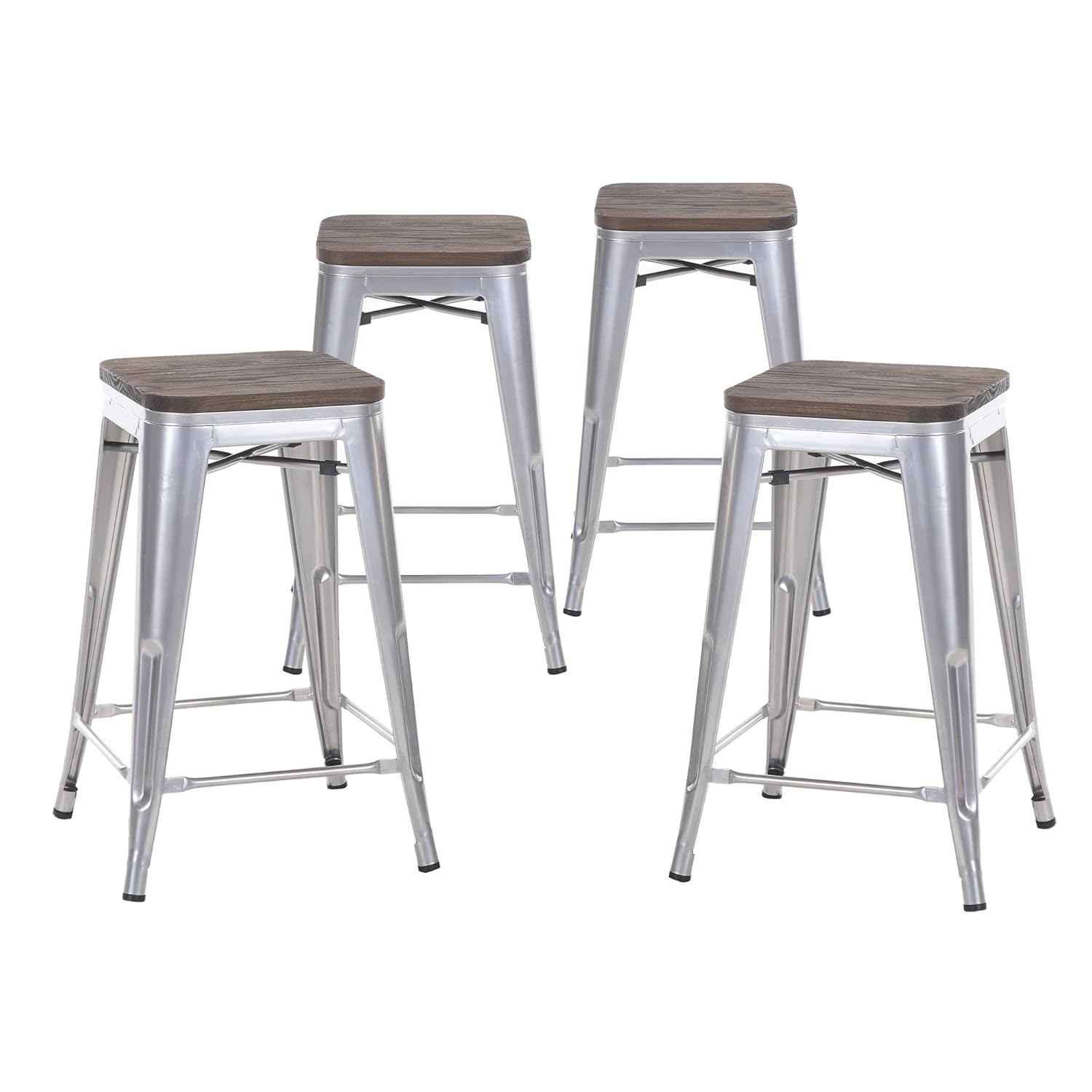 Best bar stool rustic wood