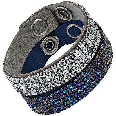 Buy Elegant Swarovski Crystal Bracelet Set at Ubuy Australia