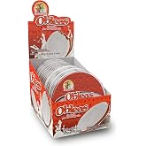 Obleas with Cajeta Family Display pack 20 pieces Las Sevillanas | Crispy obleas filled with creamy cajeta dulce de leche, authentic Mexican candy with 20 individually wrapped pieces.
