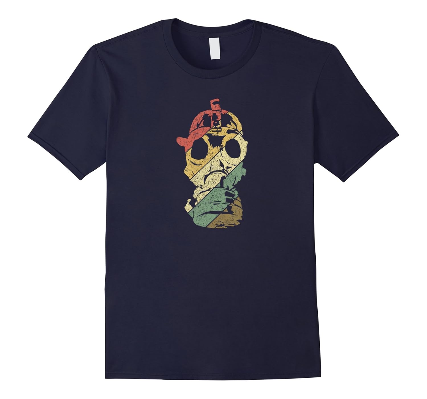 Retro Gas Mask Shirt - Vintage Shirt-T-Shirt