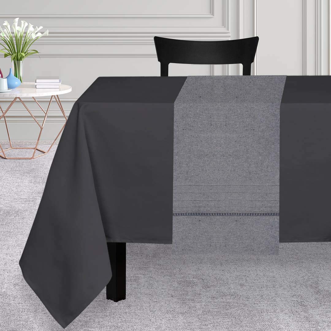 Soleil d'ocre Table Runner 40 x 170 cm Grey