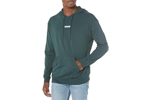 HUGO Men's Linked Hooded Sweatshirt with Kangaroo Pocket