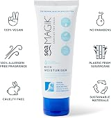 Sea Magik Face Moisturiser Dry Skin Dead Sea Salt 75ml Vegan Cruelty Free view 6