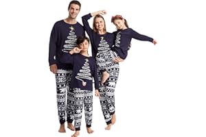 Oriental eLife Matching Family Christmas Pajamas Holiday Christmas Family Pajamas Sets Elf Family Matching Xmas Pjs Sleepwear