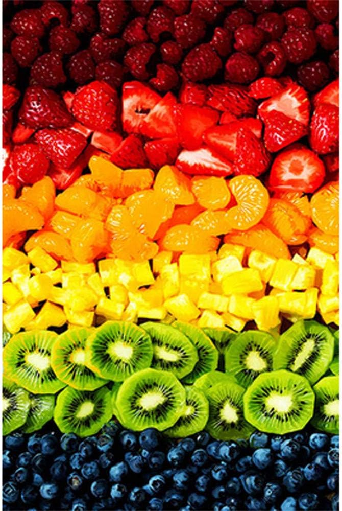 FeiFei66 1000 Piece Fruit Multicolor Jigsaws Puzzles for Adults Children- DIY Learning Educational Brain Teaser Interactive Wooden Puzzles,Family Birthday Gift Game Interesting Toys