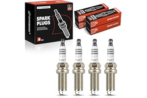 A-Premium Iridium Platinum Spark Plugs Compatible with Honda CR-V, Civic, Accord, Crosstour & Hyundai Elantra, Elantra Coupe/