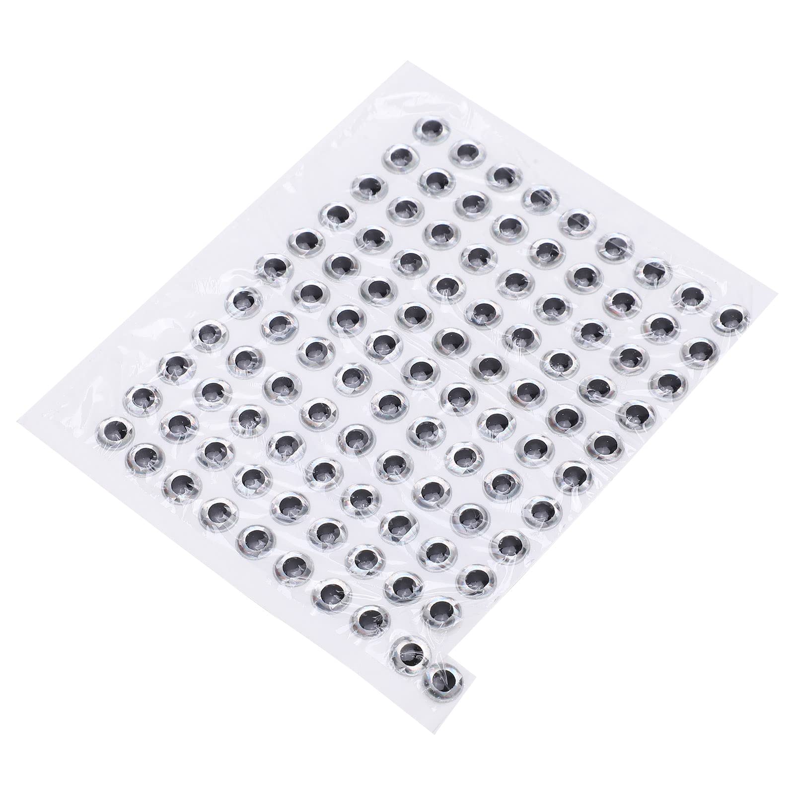 3D Simulation Fisheye Sticker, Professional Lightweight Fishing Lure Eyes, Bio-Inspired Fake Fish Eyes Sticker for Anglers