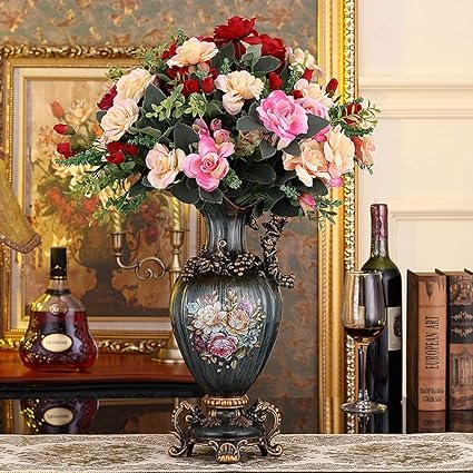 resina pastoral europea florero