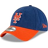 New Era MLB Core Classic 9TWENTY Adjustable Hat Cap One Size Fits All (New York Mets 2-Tone)