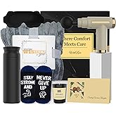 Get Well Soon Gifts for Men, Get Well Soon Gift Basket Men, Care Package for Man with Massage Gun, After Surgery, Cancer Gifts, Sympathy Gift Basket, Feel Better, Sick Friend, Recovery, Dad, Husband