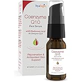 Hyalogic Episilk Coenzyme Q10 Serum w/Hyaluronic Acid for Collagen Support | Visible Firming Facial Serum For Dry Skin | Skin Rejuvenation - Antioxidant Serum (0.47 fl oz / 13.5 ml)