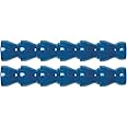 Loc-Line Coolant Hose Component, Acetal Copolymer, Segment, 1/2" Hose ID, 5-1/2" Length (Pack of 2),51801, Blue